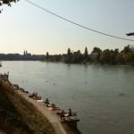 Blick Richtung Wettsteinbrücke