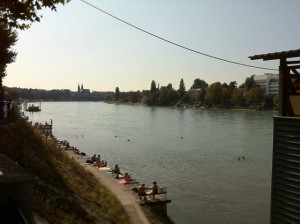 Blick Richtung Wettsteinbrücke