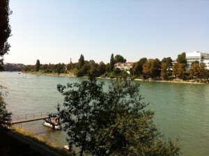 Rhein in Basel