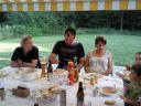 Mama, Marcus, Isa und die Kinder
