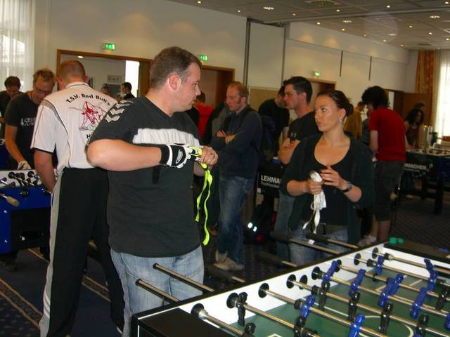 Amateur-Doppel mit Marcel Wefers
